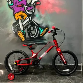 Детский велосипед Montasen MB07 18 красный 2