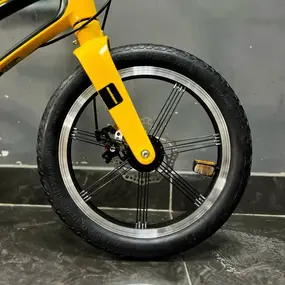 Детский велосипед Montasen MB04 16 желтый 3