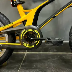 Детский велосипед Montasen MB04 16 желтый 3