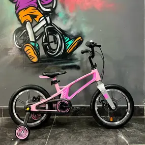 Детский велосипед Montasen MB04 16 розовый 2