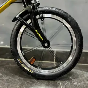 Детский велосипед Montasen M-F800 16 желтый 2