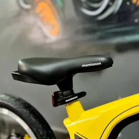 Детский велосипед Montasen M-F800 16 желтый 2