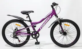 Велосипед Favorit Matrix 24MDА фиолетовый 1