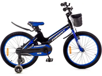 Детский велосипед Favorit Prestige 18 синий 1