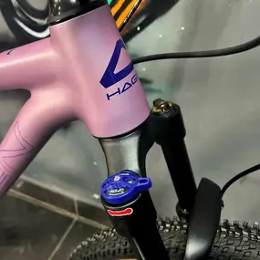 Велосипед Hagen Queen 8 27,5 лиловый матовый 2