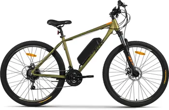 Электровелосипед Aist e-Quest Disc 29 оливковый 1