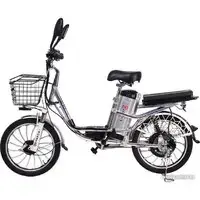 Электровелосипед Smart8 Dacha Lux (серебристый) 1