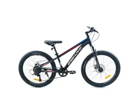 Велосипед Greenland Cliff 24 черный-красный 1