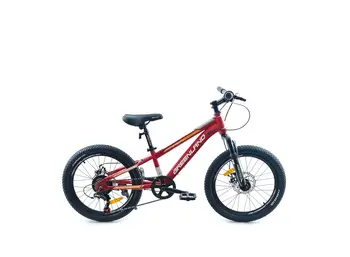Детский велосипед Greenland Cliff 20 красный-оранжевый 1