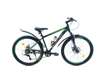Велосипед Greenland Tommy 26 7S темный-зеленый 1