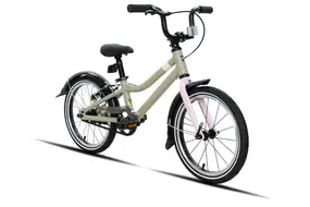 Детский велосипед Meet Bloom 16 серый-розовый 1