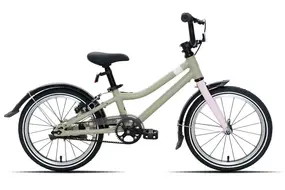 Детский велосипед Meet Bloom 16 серый-розовый 1