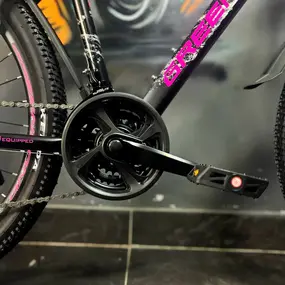 Велосипед Greenland Demetra 27.5 2.0 черный-розовый  2