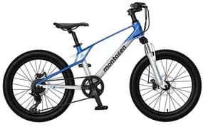 Велосипед Montasen MB10 22 серебристый-синий 1