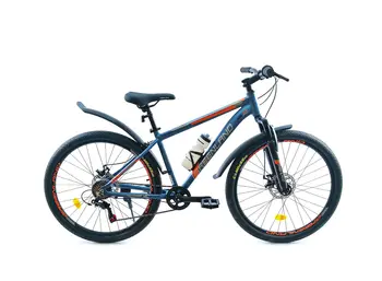 Велосипед Greenland Tommy 26 7S синий-оранжевый 1