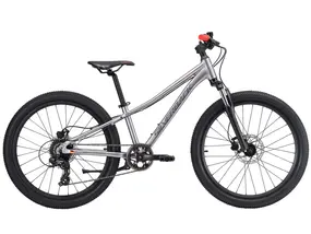 Велосипед Silverback SPYKE 24 SE GLOSS MOONDUST METALLIC GREY/GLOSS RED 1