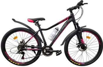 Велосипед Greenland Sunset 27.5 черный-розовый 1