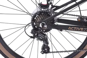 Велосипед Level Active 27.5 (чёрный матовый) 1