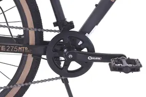 Велосипед Level Active 27.5 (чёрный матовый) 1