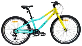 Велосипед Level Nitro 24 бирюзово-желтый градиент 1