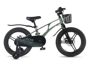 Детский велосипед Maxiscoo Air Pro 18 2026 / MSC-A1855P зеленый матовый 1