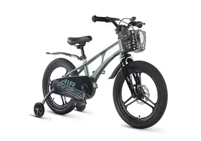 Детский велосипед Maxiscoo Air Pro 18 2026 / MSC-A1855P зеленый матовый 1