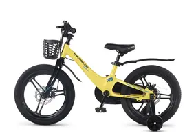 Детский велосипед Maxiscoo Jazz Pro 18 2026 / MSC-J1855P желтый матовый 1