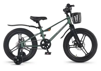 Детский велосипед Maxiscoo Shark Pro 18 2026 / MSC-SH1851P зеленый матовый 1