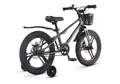 Детский велосипед Maxiscoo Shark Pro 18 2026 / MSC-SH1851P зеленый матовый 1