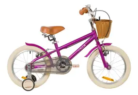 Детский велосипед Novatrack Adele 16 пурпурный 1