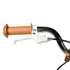 Детский велосипед Novatrack Adele 16 бежевый 1