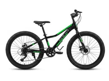 Велосипед Maxter Balance S 24 черный-зеленый 1