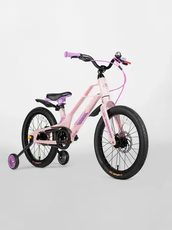Детский велосипед Montasen MB07 18 розовый 1