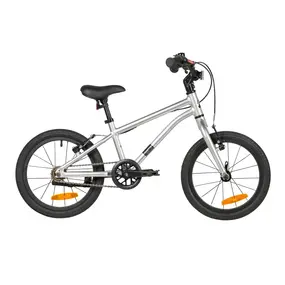 Детский велосипед Novatrack Phantom 16 серебристый 1