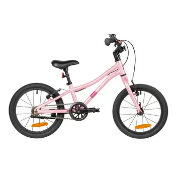 Детский велосипед Novatrack Phantom 16 розовый 1