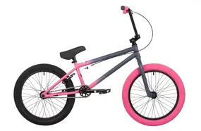 Велосипед Novatrack BMX JUPITER 20 тёмно серо-розовый 1