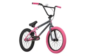 Велосипед Novatrack BMX JUPITER 20 тёмно серо-розовый 1
