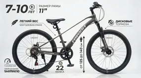 Велосипед Favorit Onyx 22 серый 1