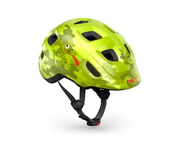Велошлем детский Met Hooray Lime Chamaleon S 1