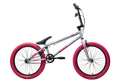 Велосипед Stark'25 Madness BMX 1 серебристый матовый/розовый/розовый 1