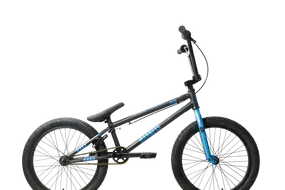 Велосипед Stark Madness BMX 4 2025 (графит матовый/синий металлик/черный) 1