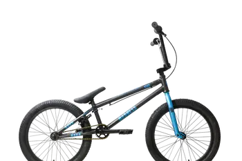 Велосипед Stark Madness BMX 4 2025 (графит матовый/синий металлик/черный) 1