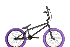 Велосипед Stark'25 Madness BMX 4 серо-фиолетовый-черный-фиолетовый 1