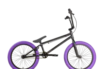 Велосипед Stark'25 Madness BMX 4 серо-фиолетовый-черный-фиолетовый 1