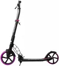Самокат городской Novatrack Deft 230 Pro черно-фиолетовый 1