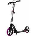 Самокат городской Novatrack Deft 230 Pro черно-фиолетовый 1