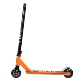 Трюковой самокат Novatrack Wolf JR 100P.WOLFJR.OR24 1