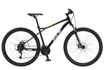 Велосипед GT Aggressor Sport 29 черный-зеленый 1