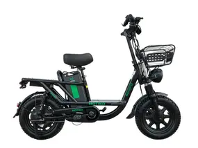 Электровелосипед MOTIKO V5 pro Черно-зеленый 1