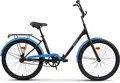 Складной велосипед Aist Smart 24 1.1 черно-синий 1